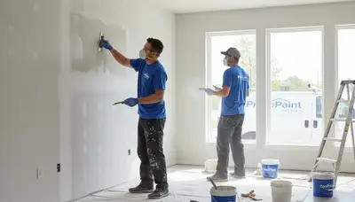 Professional drywall repair and wall patching by house painters in Minneapolis, MN