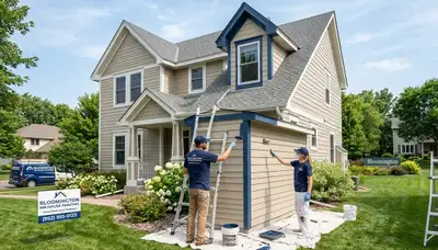 Professional house painters in Minneapolis MN providing expert exterior and interior painting services