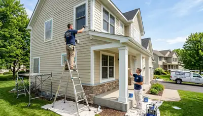 Professional house painters in Minneapolis MN providing quality exterior home painting services