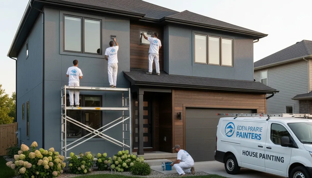 Professional house painting service in Minneapolis, MN for residential exterior and interior projects