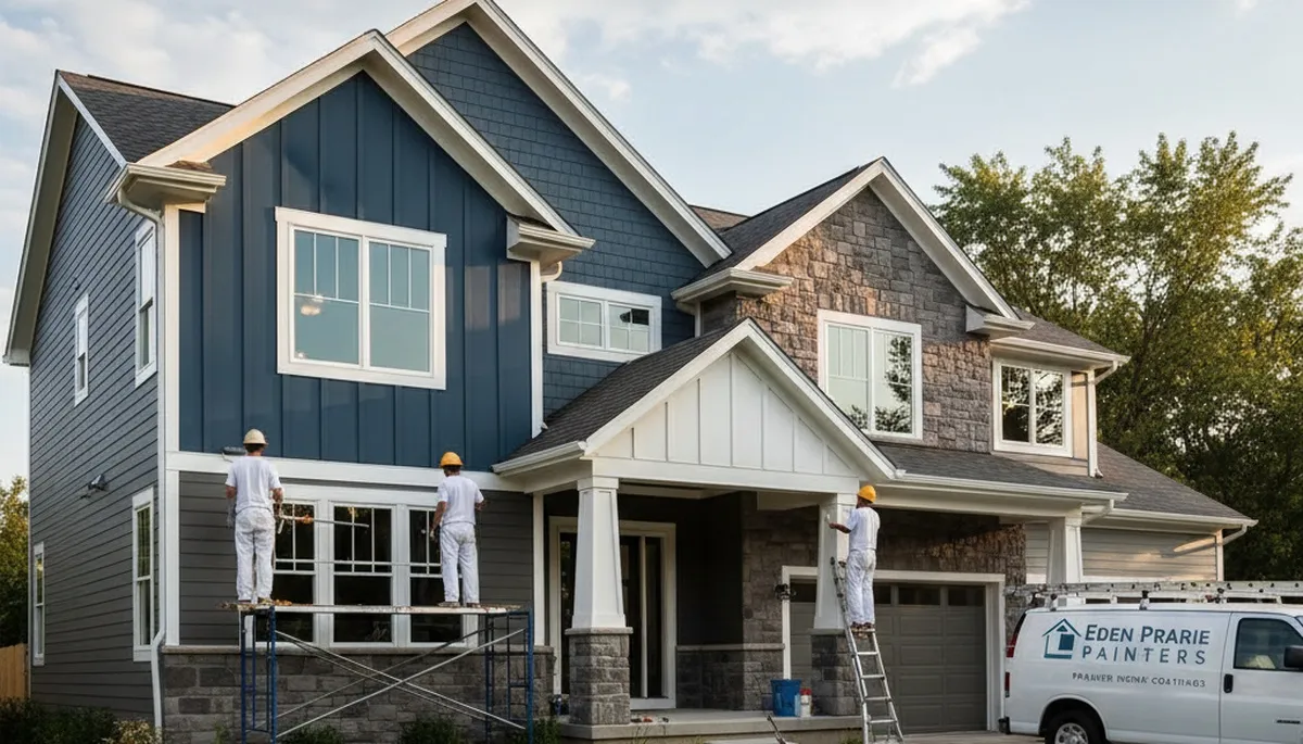 Minneapolis, MN house painters providing professional interior and exterior painting services