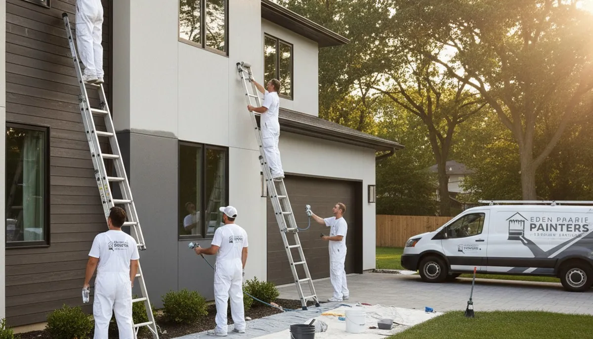 House painters serving Minneapolis, MN with professional interior and exterior painting services