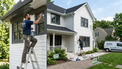Professional house painters in Minneapolis MN providing exterior and interior painting services