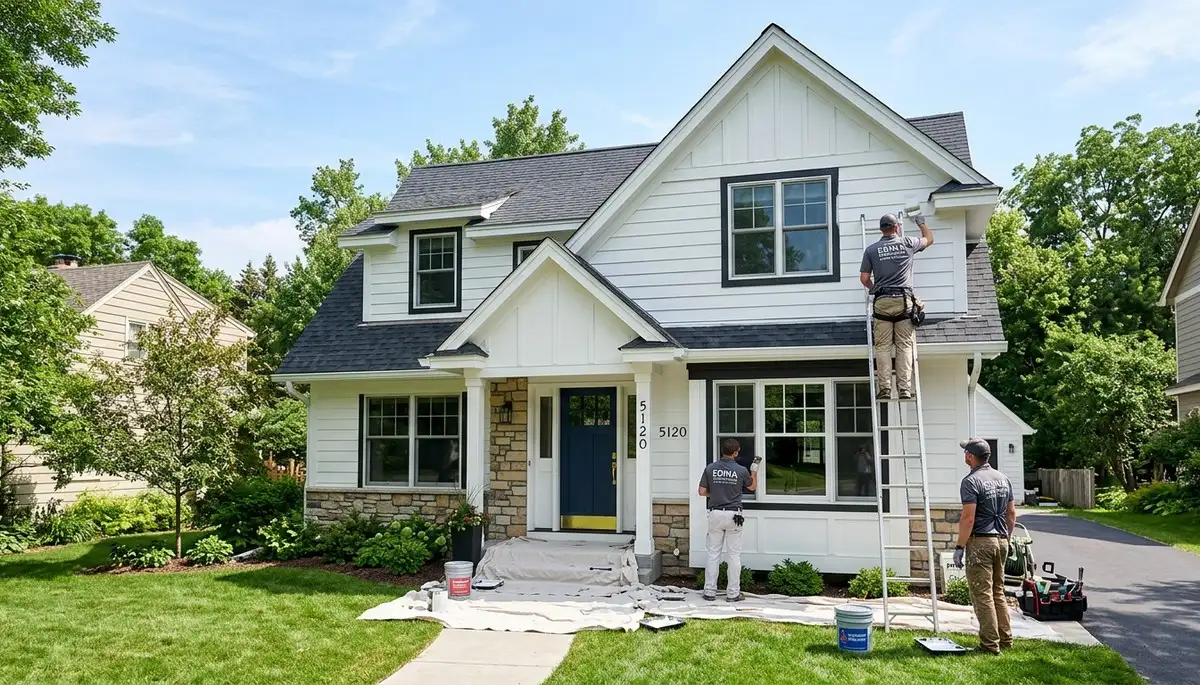 Professional house painters in Minneapolis MN providing expert residential painting services
