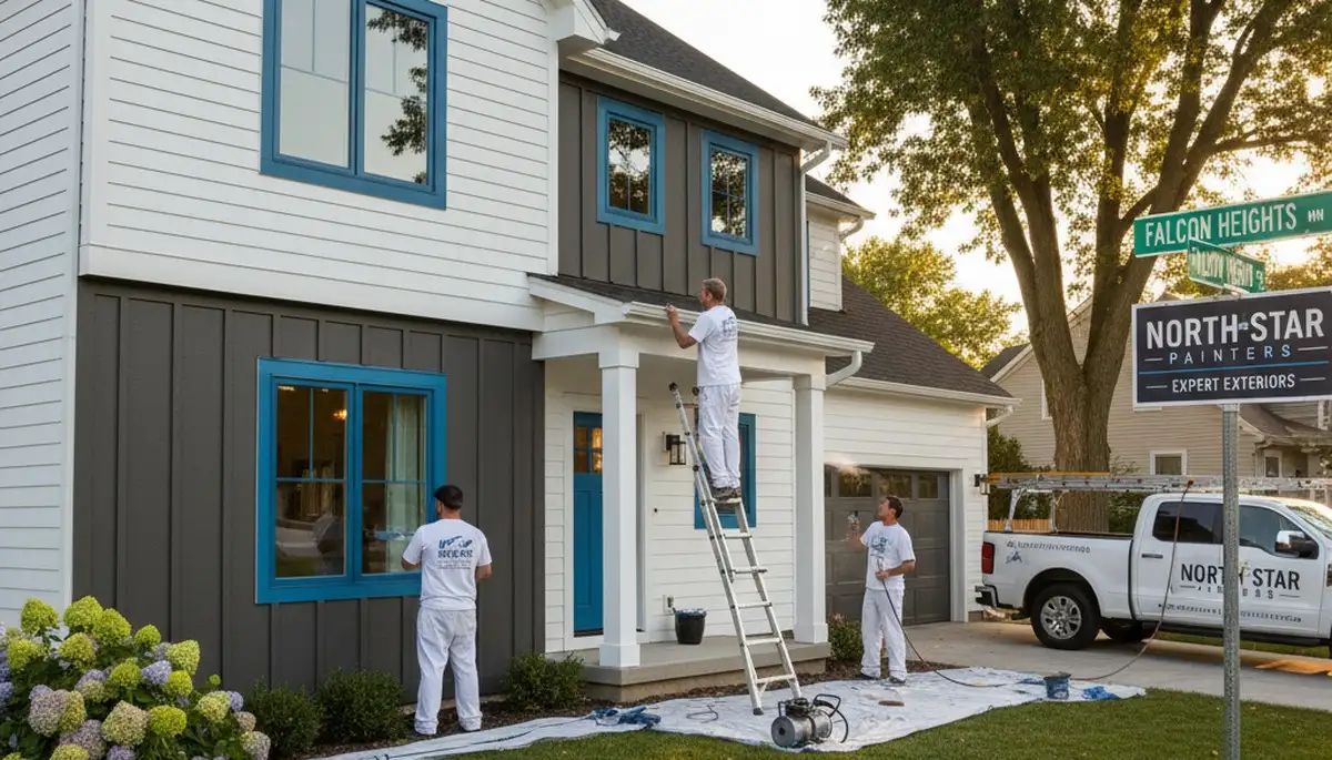 Professional house painters in Minneapolis, MN providing exterior and interior painting services