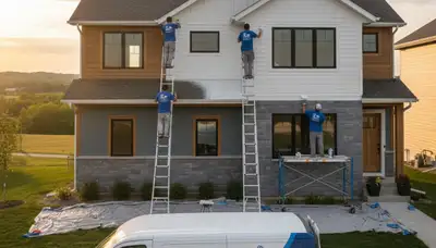 Professional house painting service in Minneapolis, MN for interior and exterior homes