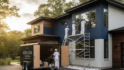 Professional house painters in Minneapolis MN providing expert exterior and interior painting services
