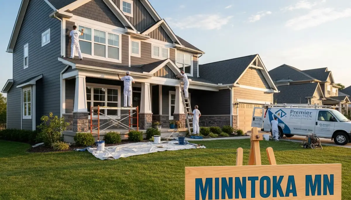 Professional house painters in Minneapolis MN providing expert exterior home painting services