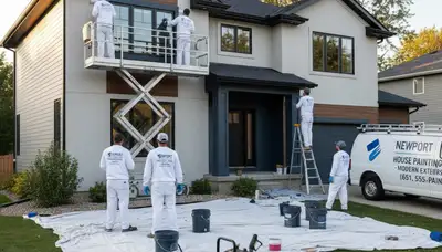 Minneapolis, MN house painters providing professional interior and exterior painting services