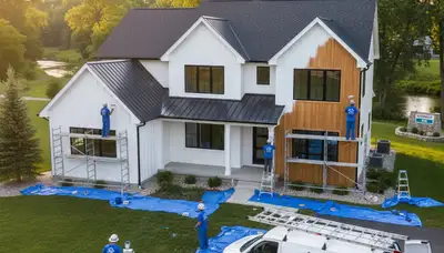 Minneapolis, MN house painting service exterior for professional residential painting company
