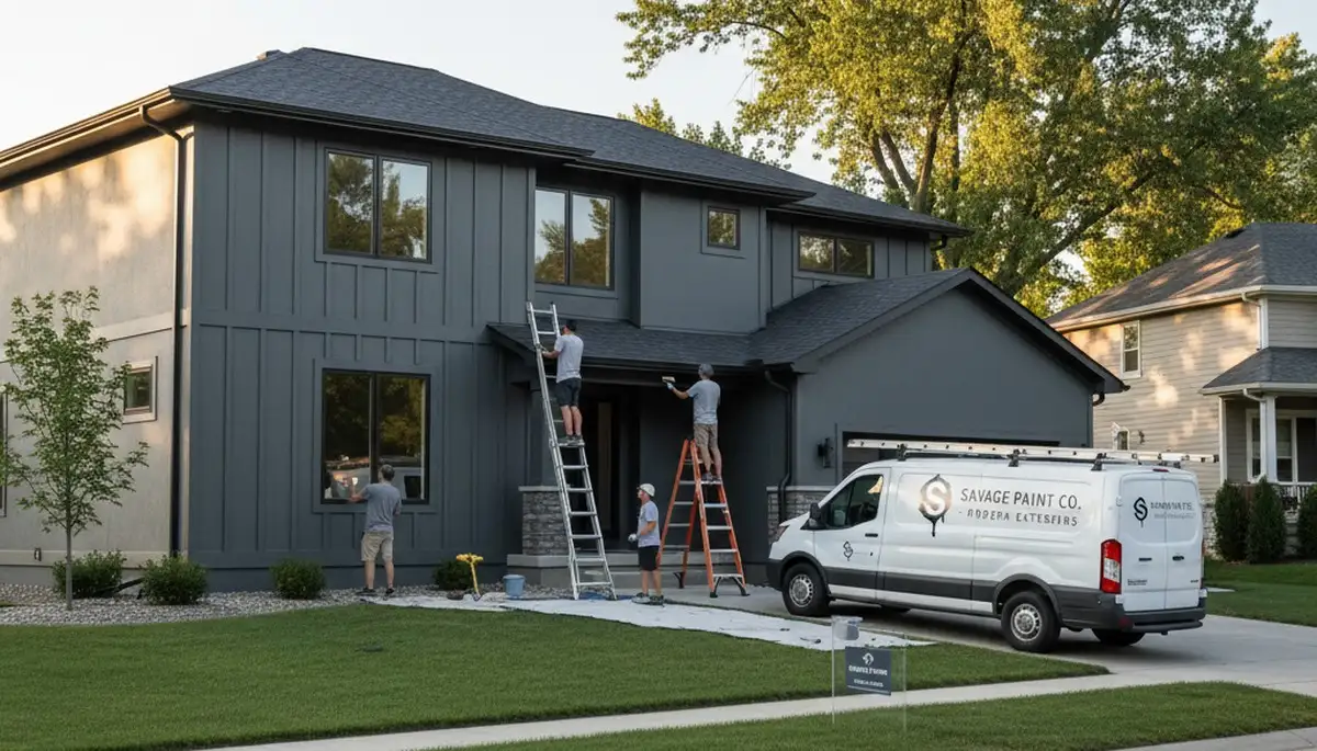 Professional house painting service in Minneapolis, MN for interior and exterior home painting